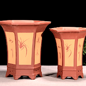 Cascade Fluted Hexagonal 2 Tone 25L 25W 29cmDeep